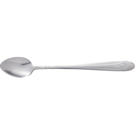 Ice Tea Spoon, 7 3/4 in L, Silver, PK12 MPN:CS-115