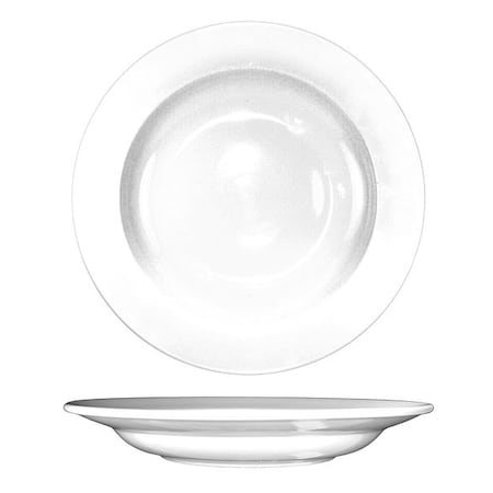 Pasta Bowl, 12 oz., Ceramic European White PK12 MPN:DO-105