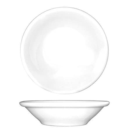 Fruit Bowl, 4-3/4 oz., Ceramic European White PK36 MPN:DO-11