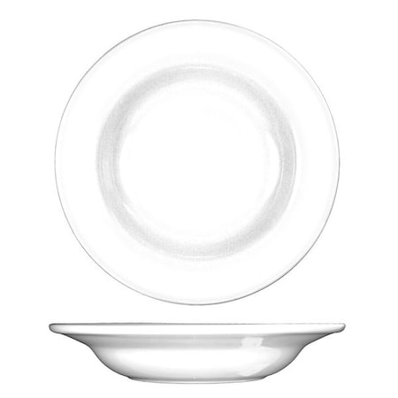 Soup Bowl, 13 oz., Ceramic European White PK36 MPN:DO-3
