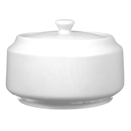 Sugar Container, 14 oz., Ceramic European White PK36 MPN:DO-61