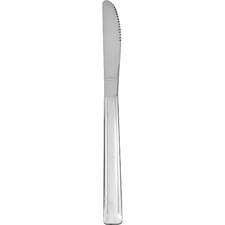 Dinner Knife, 8 in L, Silver, PK12 MPN:DOM-331