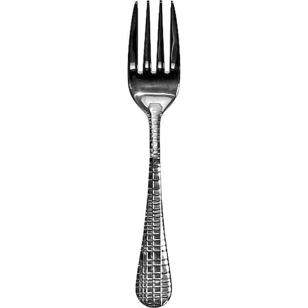 Salad Fork, 6 1/8 in L, Silver, PK12 MPN:DR-222
