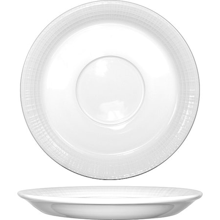 Double Well Saucer, 6 1/2