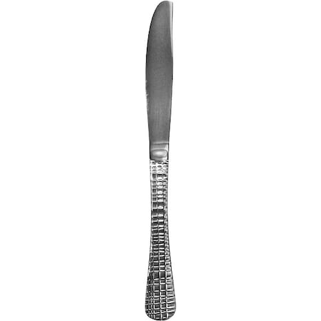 Dinner Knife, 9 in L, Silver, PK12 MPN:DR-331