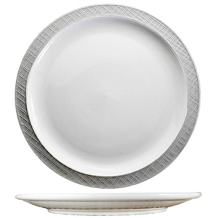 Narrow Rim Plate, 6 1/4