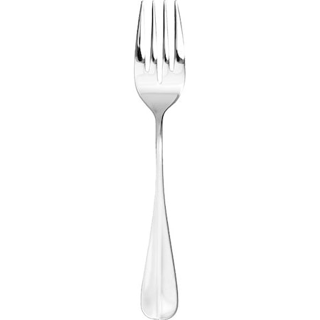Salad Fork, 6 5/8 in L, Silver, PK12 MPN:DU-222