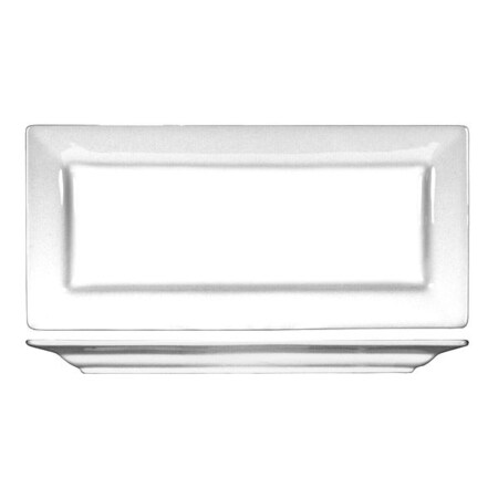Platter, 11x5-1/8, Bright White, PK12 MPN:EL-17