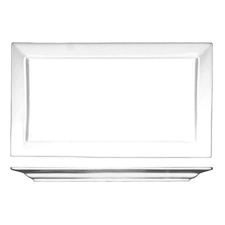 Platter, 11-3/4x6-3/4, Bright White, PK18 MPN:EL-21