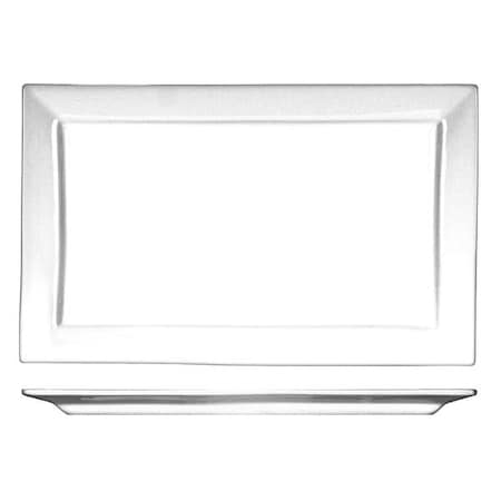 Platter, 11x6-3/4, Bright White, PK12 MPN:EL-27