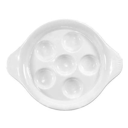 Escargot Dish, 8 1/4 in, PK36 MPN:ESC-85