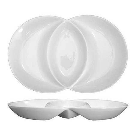 Unity Double Well Plate, 7 Oz, White, PK24 MPN:FA2-12