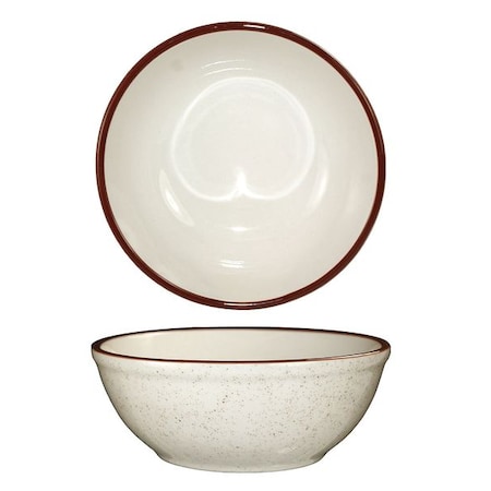 Nappie Bowl, 12-1/2 oz., Ceramic Brown Speckle PK36 MPN:GR-15
