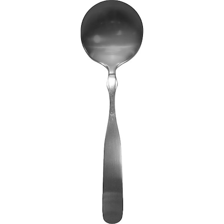 Bouillon Spoon, 6 1/8 in L, Silver, PK12 MPN:HA-113