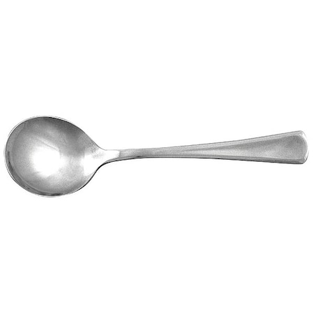 Bouillon Spoon, 6 1/2 in L, Silver, PK36 MPN:KE-113