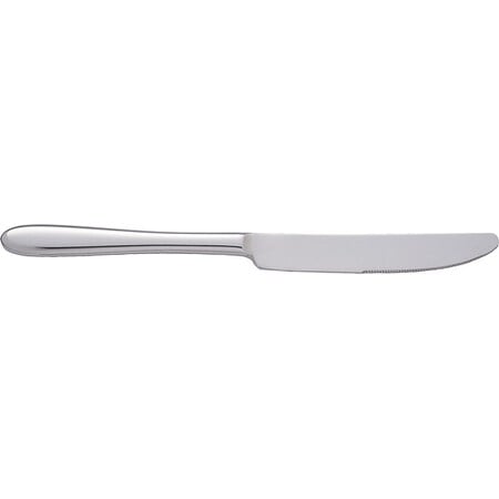 Dinner Knife, 9 1/2 in L, Silver, PK12 MPN:LU-331