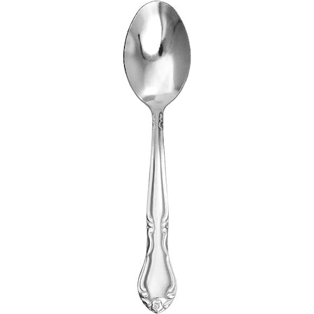 Teaspoon, 6 1/8 in L, Silver, PK24 MPN:ME-111