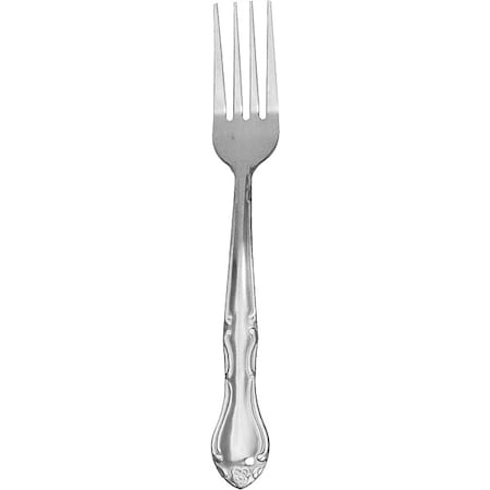 Dinner Fork, 7 1/4 in L, Silver, PK24 MPN:ME-221