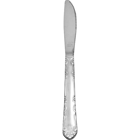 Dinner Knife, 8 5/8 in L, Silver, PK12 MPN:ME-331