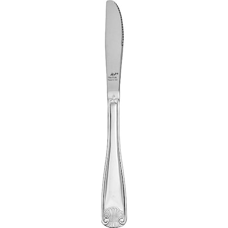 Dinner Knife, 8 5/8 in L, Silver, PK12 MPN:NA-331