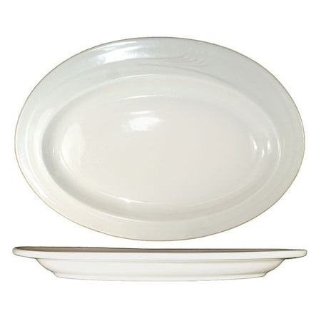 Platter, 14-1/2x10-1/8, American Wht, PK12 MPN:NP-14