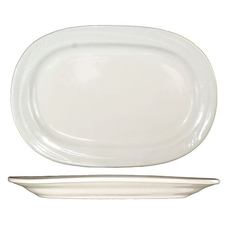 Platter, 8-3/8x5-3/4, American White, PK36 MPN:NP-33
