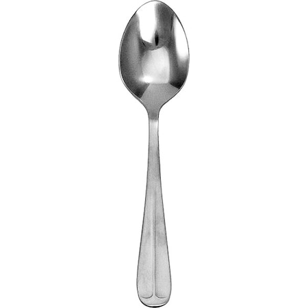Teaspoon, 6 1/8 in L, Silver, PK12 MPN:OX-111