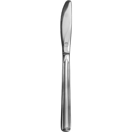 Dinner Knife, 8 3/8 in L, Silver, PK12 MPN:RG-331