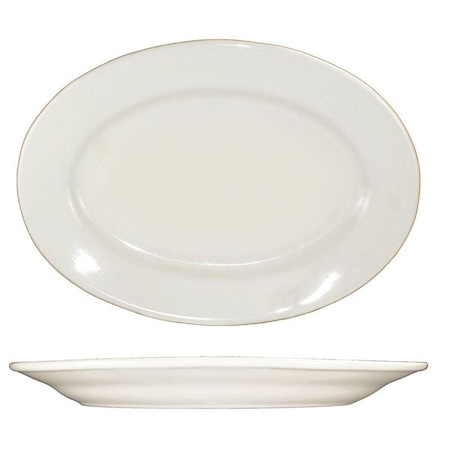 Platter, 7x4-5/8, American White, PK36 MPN:RO-33