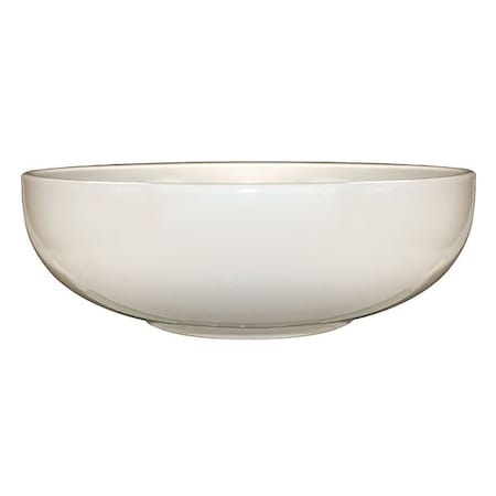 Salad Bowl, 55 oz., Ceramic American White PK12 MPN:RO-46