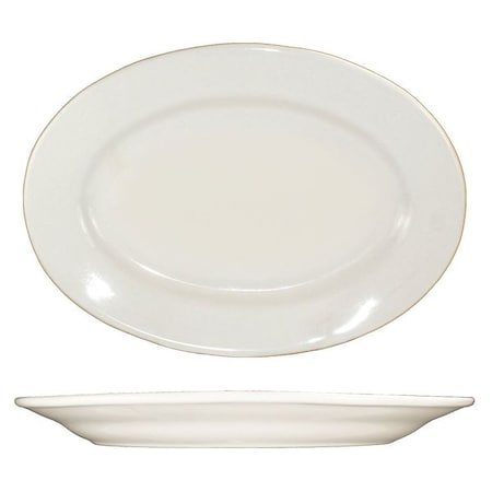 Platter, 15-1/2x10-1/4, American Wht, PK12 MPN:RO-51