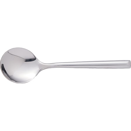 Bouillon Spoon, 5 7/8 in L, Silver, PK12 MPN:SA-113