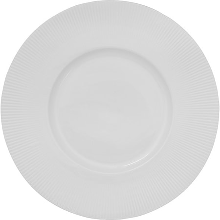 Wide Rim Plate, 10 1/2