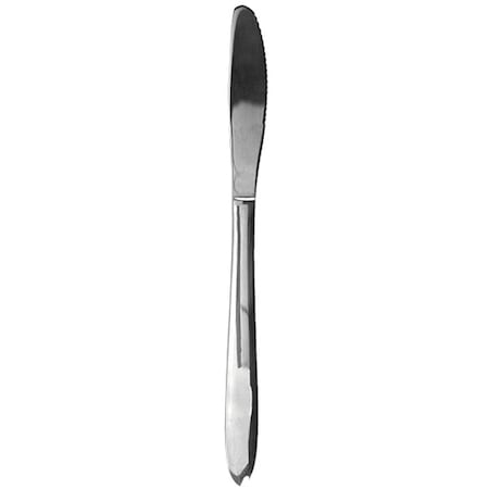 Dinner Knife, 8 7/8 in L, Silver, PK12 MPN:SN-331