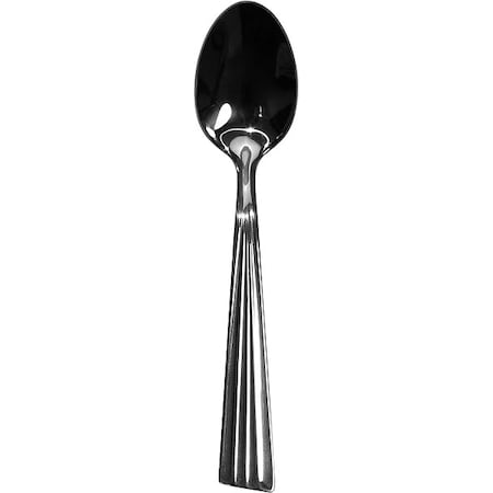 Teaspoon, 6 in L, Silver, PK12 MPN:TA-111