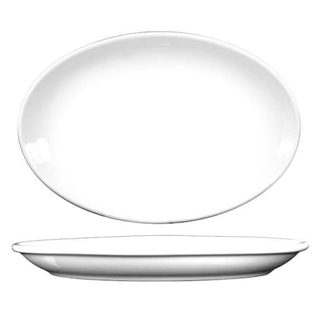 Platter, 15-1/2x11-3/4, European Wht, PK12 MPN:TN-51/DO-51