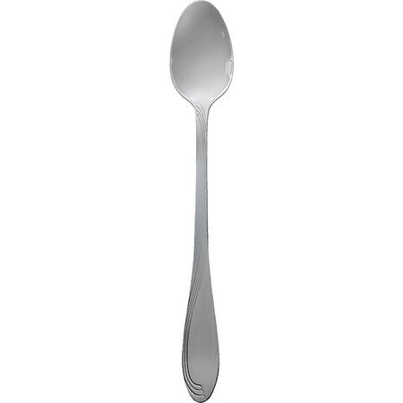 Ice Tea Spoon, 7 7/8 in L, Silver, PK12 MPN:WAV-115