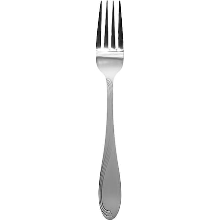 Dinner Fork, 8 3/8 in L, Silver, PK12 MPN:WAV-221