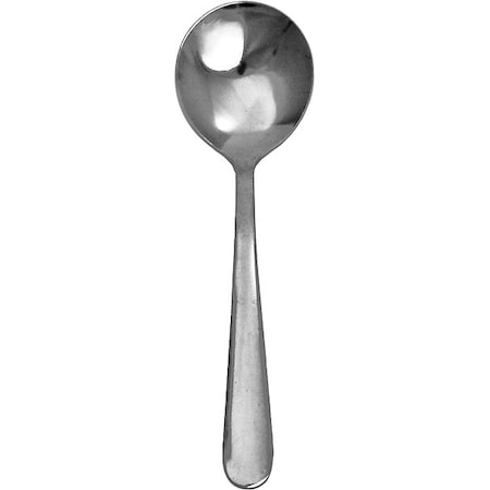 Bouillon Spoon, 5 3/4 in L, Silver, PK12 MPN:WIH-113