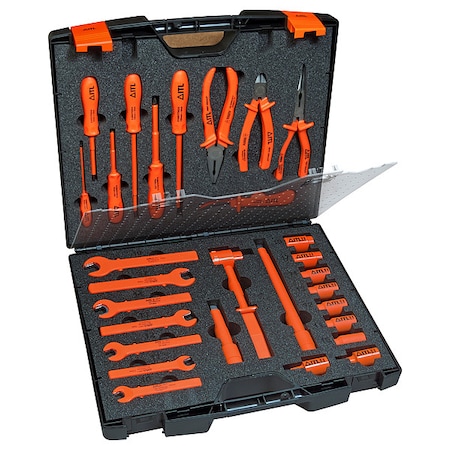 1000V Insulated Maintenance Metric Tool Set, 29-Piece MPN:00007