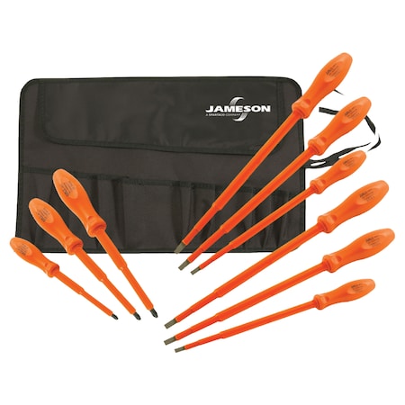 1000V Insulated Screwdriver Set, 9-Piece MPN:00010