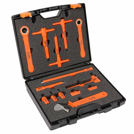 Insulated 1, 000v, 14pc Power Utility Kit MPN:00017