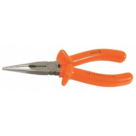 8 in Needle Nose Plier, Side Cutter Nylon Handle MPN:00061