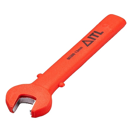 1000V Insulated Single Open-End Wrench, 13 mm MPN:00300