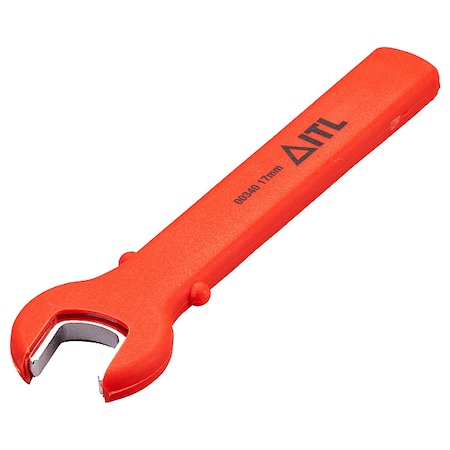 1000V Insulated Single Open-End Wrench, 17 mm MPN:00340