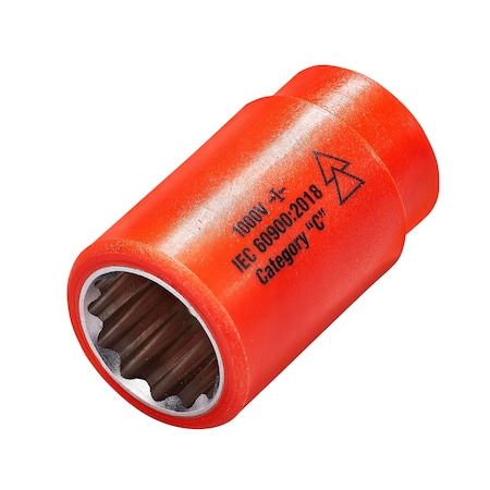 Insulated 1, 000v, 1/2in Drive Socket 20m MPN:01450