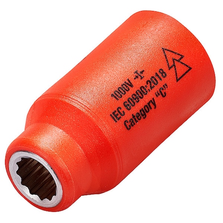 1/2 in Drive Insulated Socket 3/8 in MPN:01570