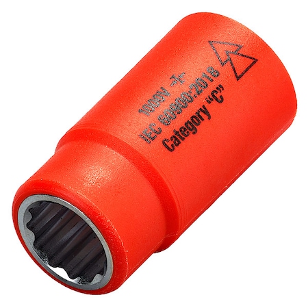 1/2 in Drive Insulated Socket 9/16 in MPN:01600