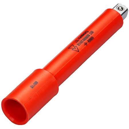 Insulated Socket Extension 5 in L, 1 Pieces, Chrome MPN:01791