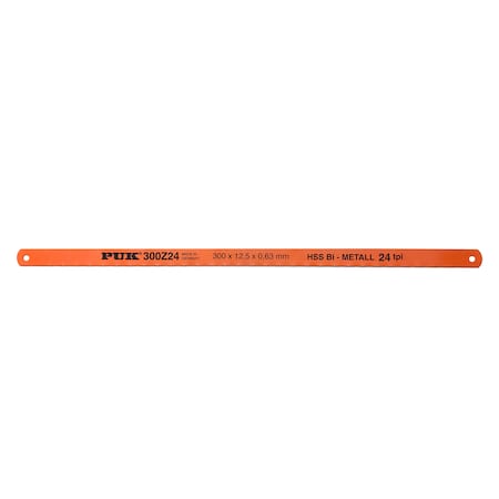 Replacement Hacksaw Blades, 24TPI, 12 inch, 10-Pack MPN:01821